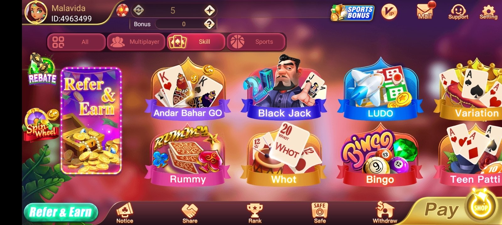 Rummy Mars Mod Rummy Mars Mod